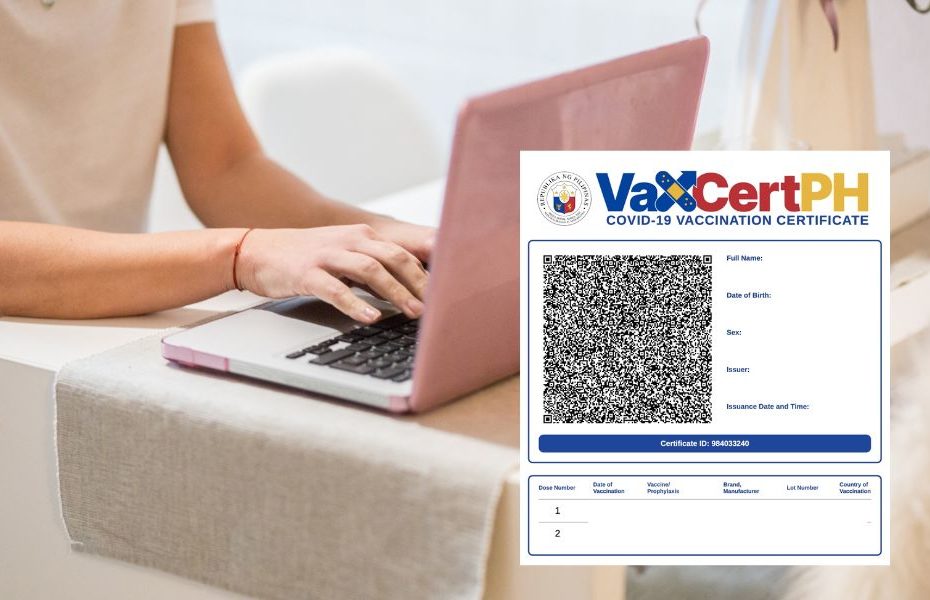 vaccine certificate philippines